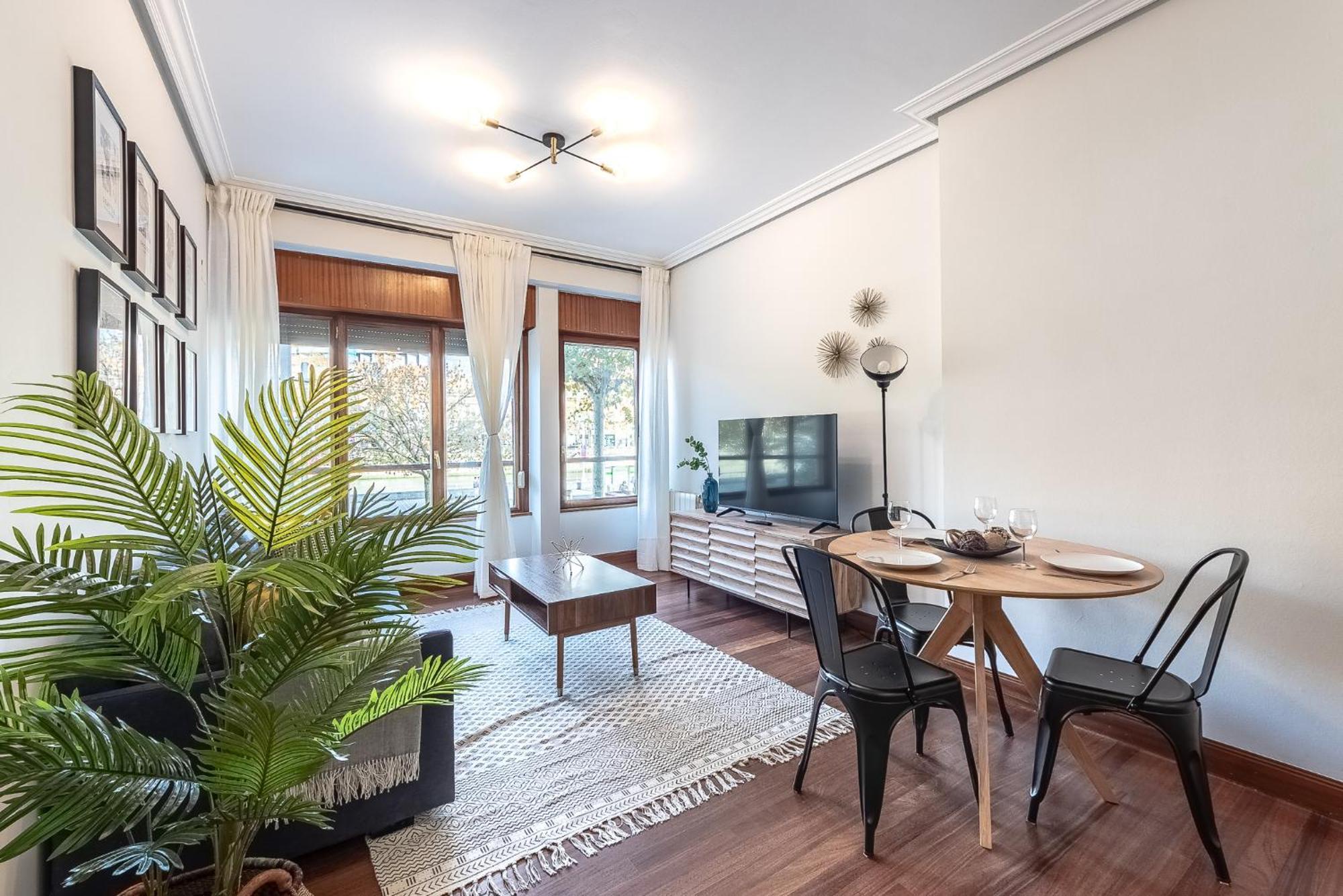 Appartement Moderno Y Acogedor En El Corazon De Bilbao